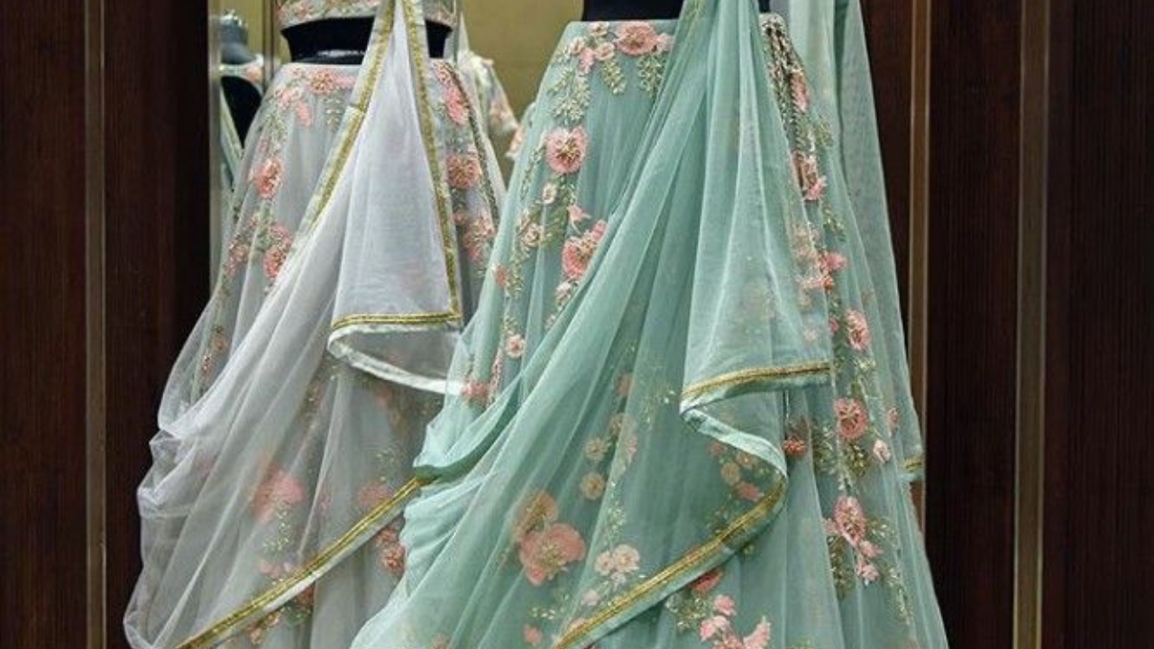 রিসেপ্সানে লেহেঙ্গা