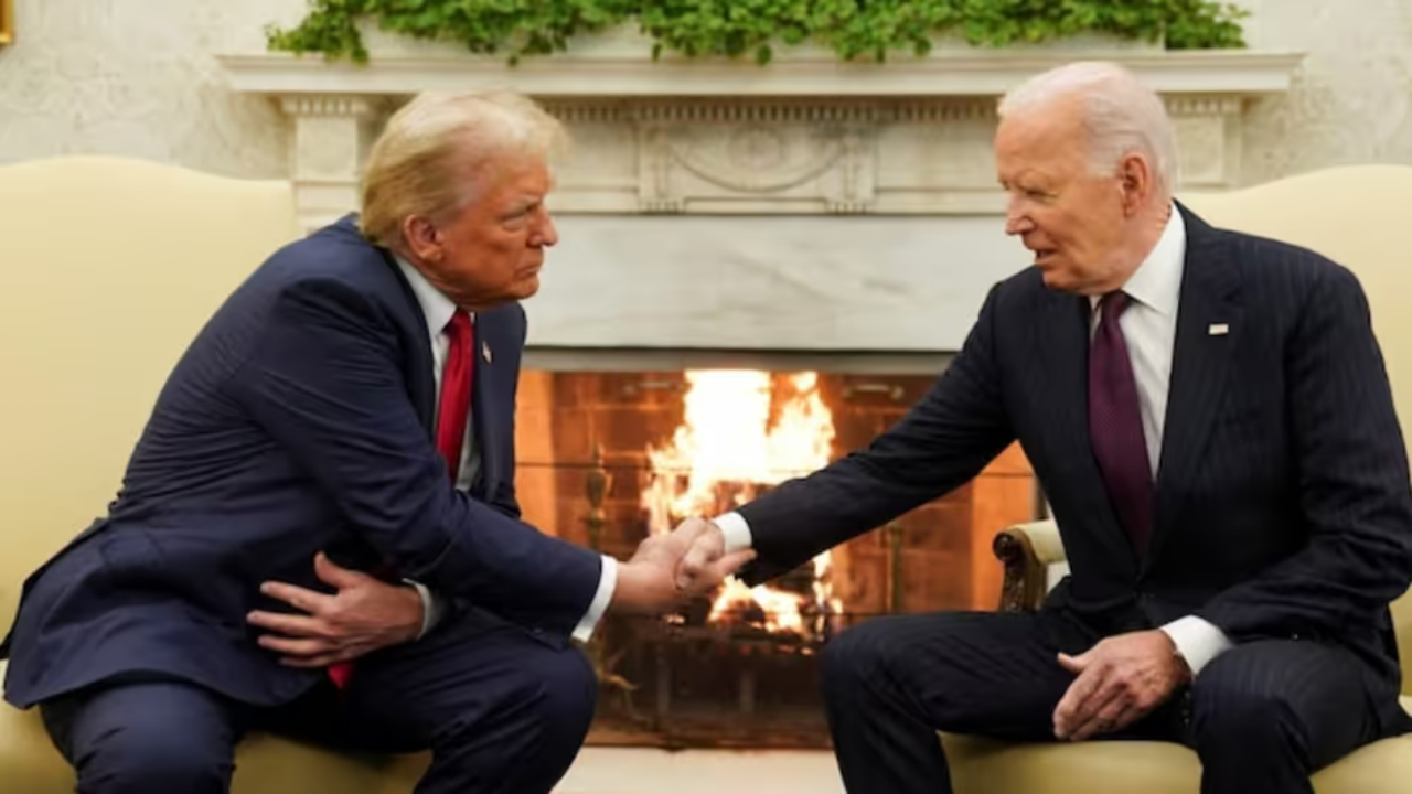 হোয়াইট হাউসে বাইডেন-ট্রাম্প সাক্ষাৎ