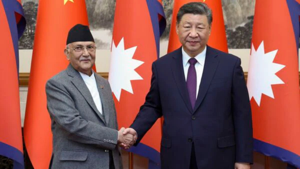 চিনের সঙ্গে নেপালের পূর্ণ চুক্তি