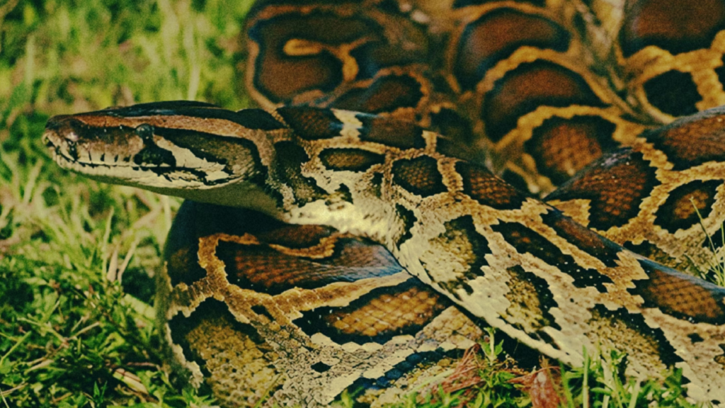 পাইথনের কাণ্ডে চাঞ্চল্য