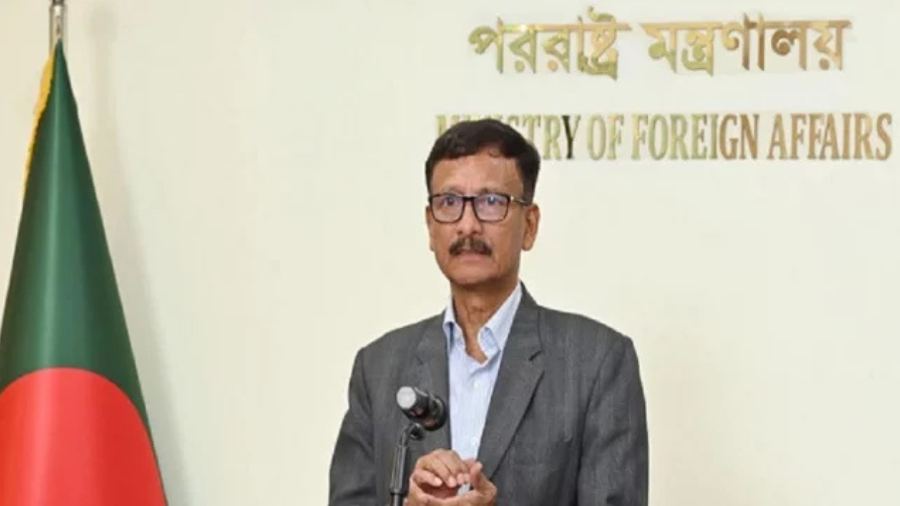 বাংলাদেশের পররাষ্ট্র উপদেষ্টা তৌহিদ হোসেনের ভারত সম্পর্ক নিয়ে মন্তব্য