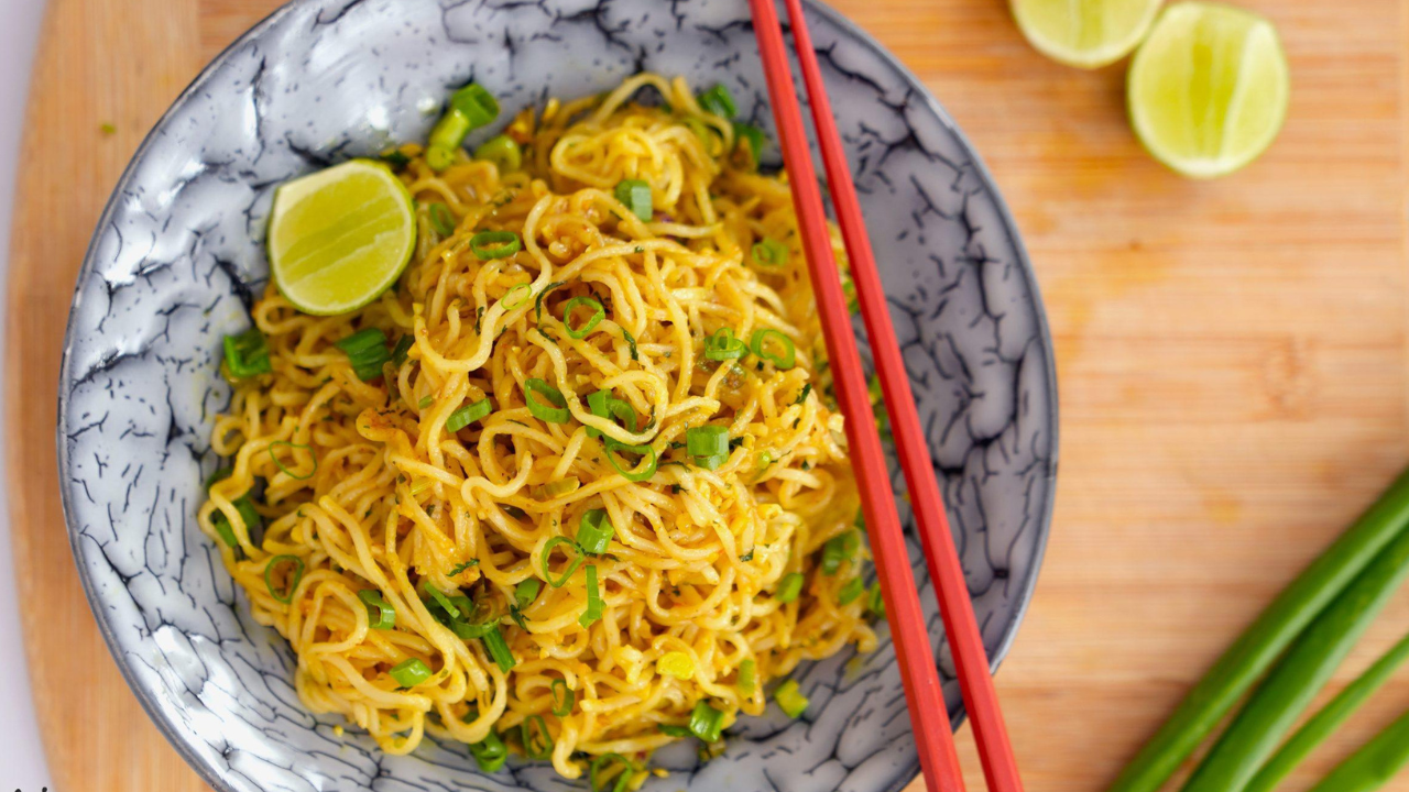 লেমন কোরিয়ানডার ন্যুডলস