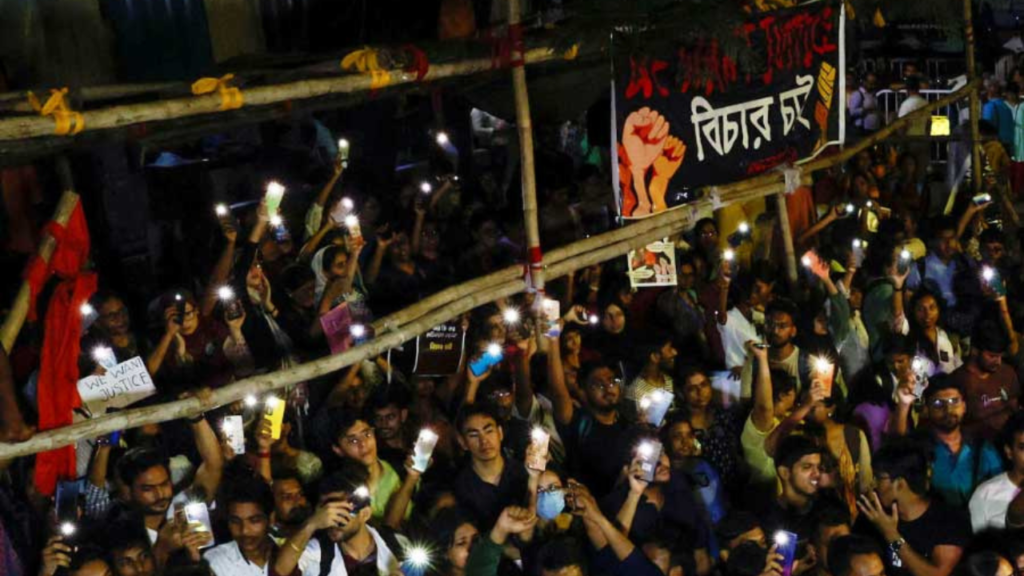 প্রতিবাদী জমায়েতের ডাক