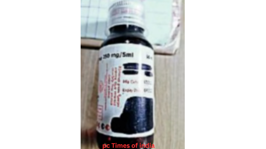 blacked out lable on paracetamol