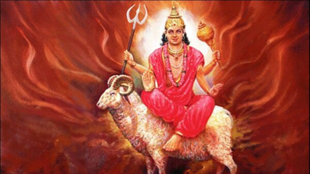 গুরু এবং মঙ্গলের অর্ধকেন্দ্র যোগ