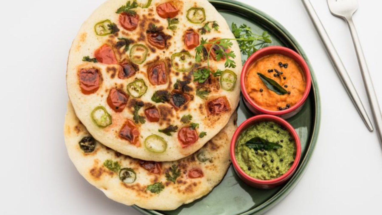 স্বাস্থ্যকর জোয়ারের আটার উত্তপম