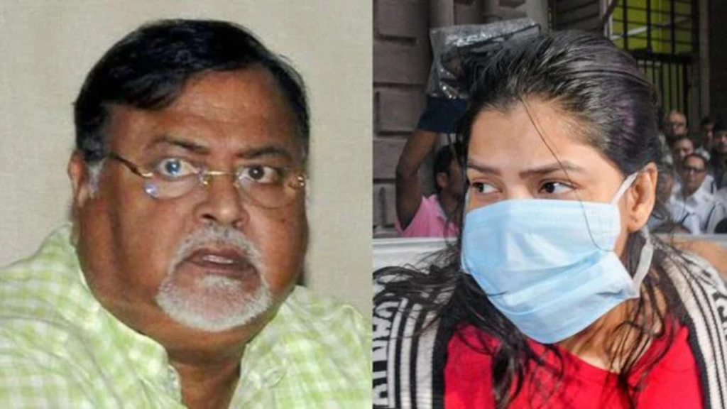 পার্থ চট্টোপাধ্যায় এবং অর্পিতা মুখোপাধ্যায়ের আকস্মিক সাক্ষাৎ