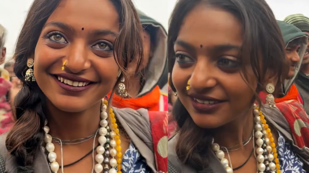 মালাবিক্রেতা মোনালিসা কুম্ভমেলা থেকে একেবারে সিনেমার পর্দায়!