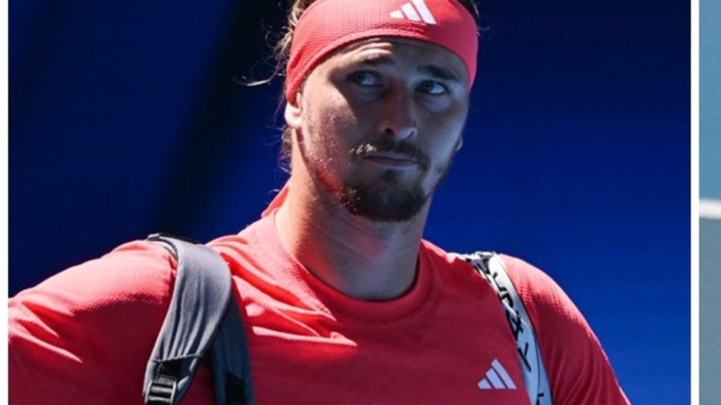 অস্ট্রেলিয়ান ওপেনের মাঝে জ়েরেভের অস্বস্তিকর মুহূর্ত