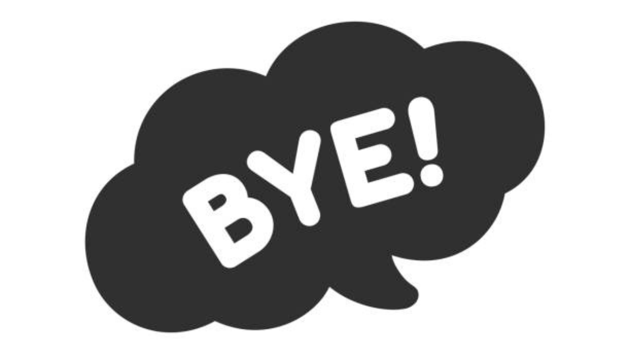 "টাটা" বা "বাই"