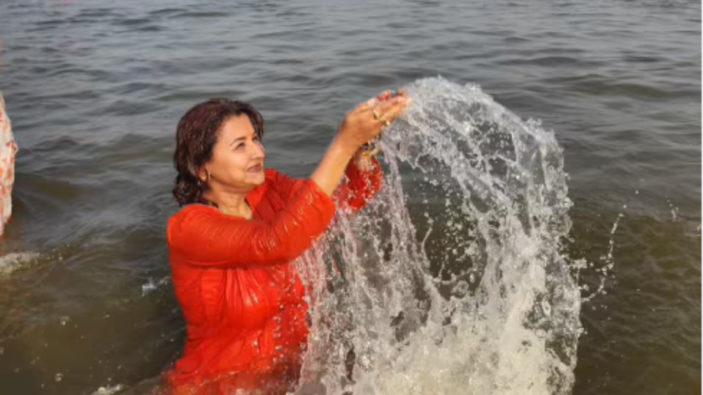 তৃণমূল সাংসদ ও অভিনেত্রী রচনা বন্দ্যোপাধ্যায়ের মহাকুম্ভ স্নানের অভিজ্ঞতা