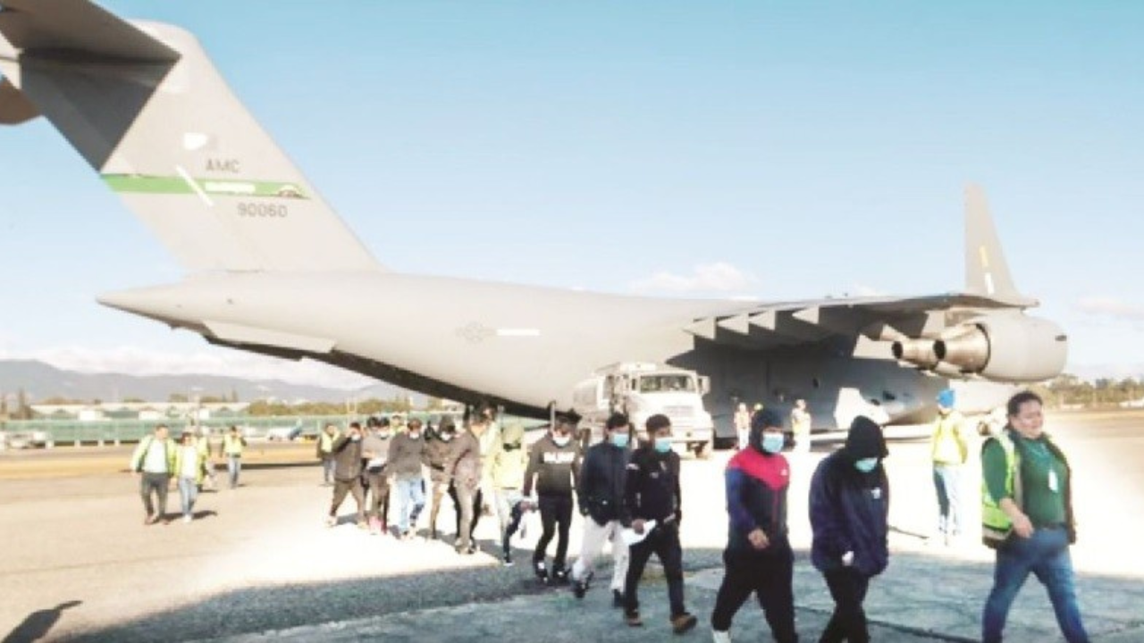 মার্কিন বিমানে করে ফেরত আসছে ১১৯ জন ভারতীয় অবৈধ অভিবাসী