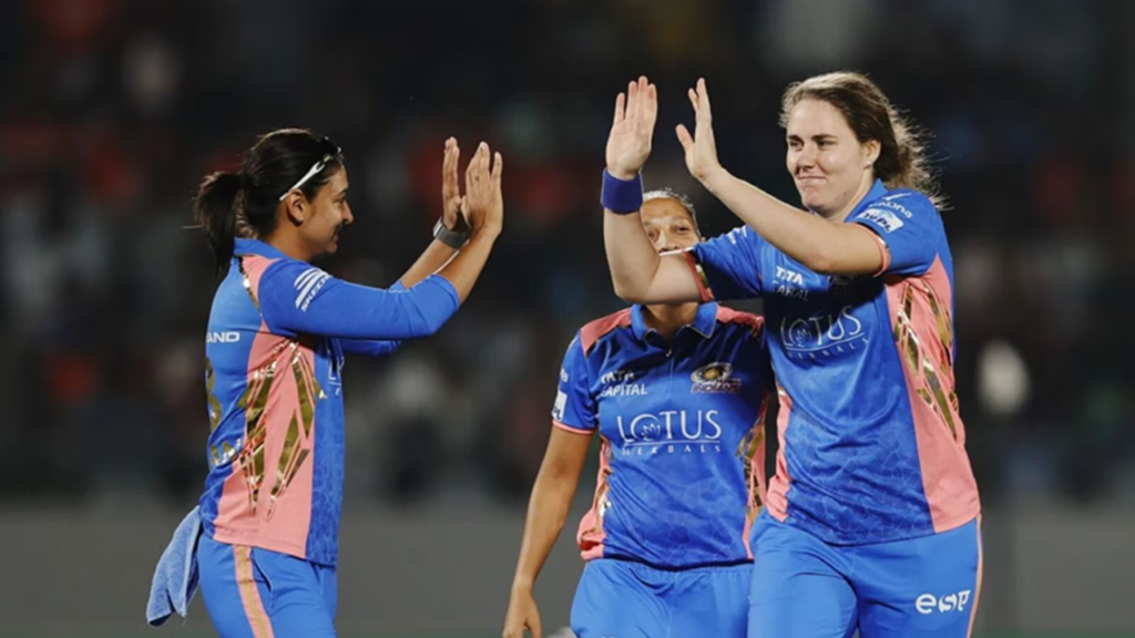 মহিলাদের প্রিমিয়ার লিগে মুম্বই ইন্ডিয়ান্সের প্রথম জয়