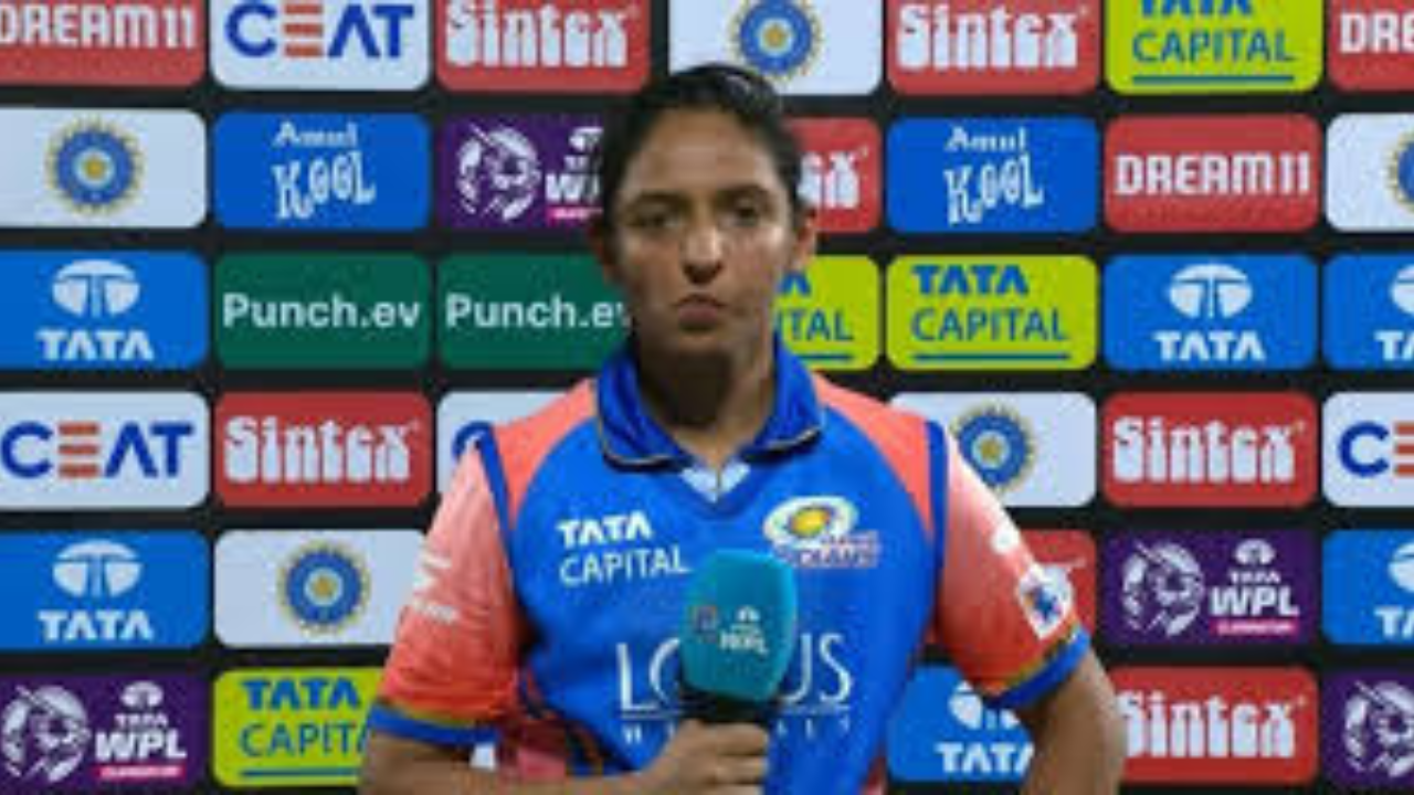 হরমনপ্রীত কউরের দুরন্ত ব্যাটিংয়ে মুম্বইয়ের জয়