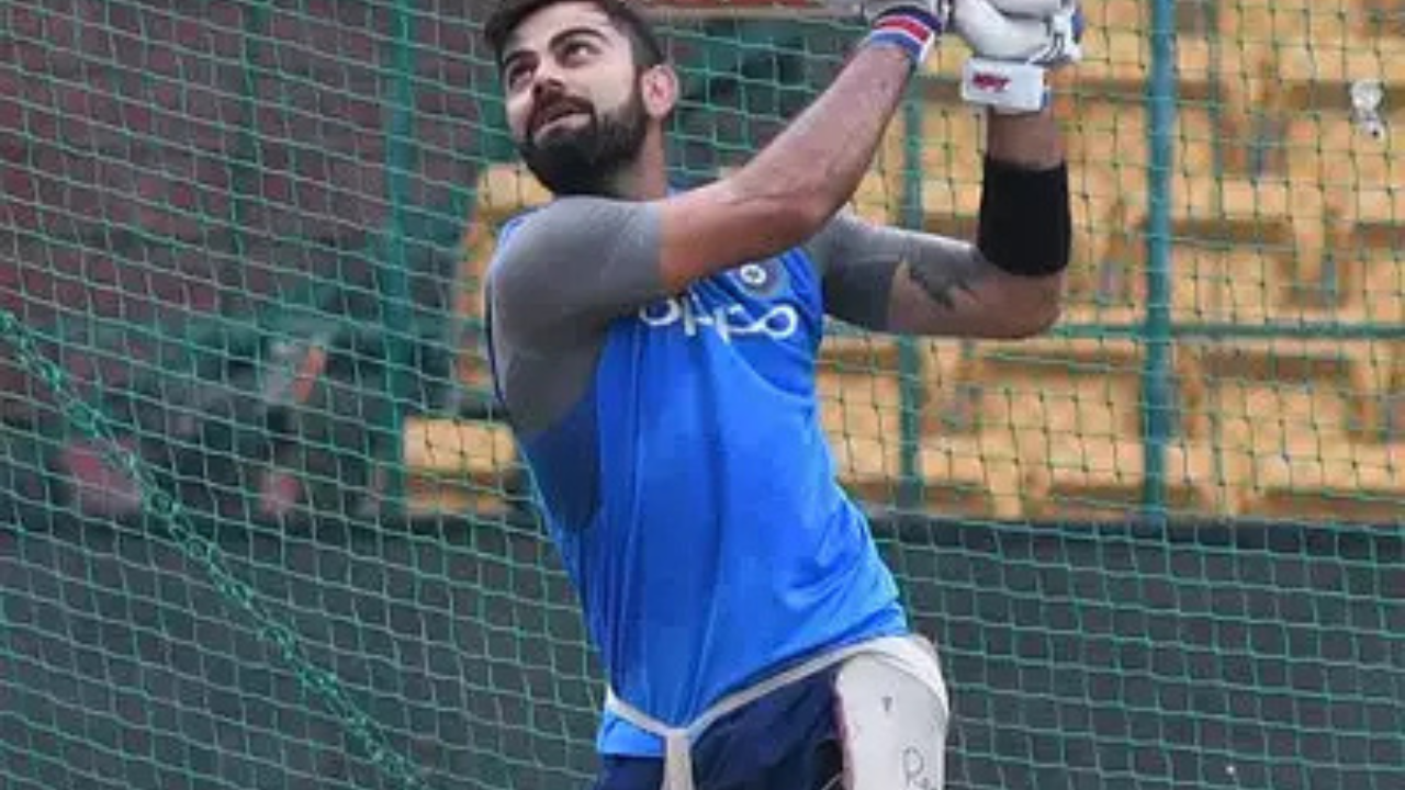 বিরাট নেট প্র্যাকটিস