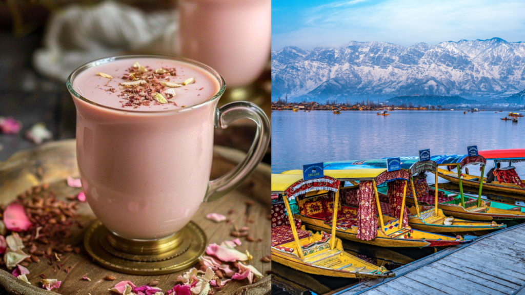 Kashmiri golapi cha recipe