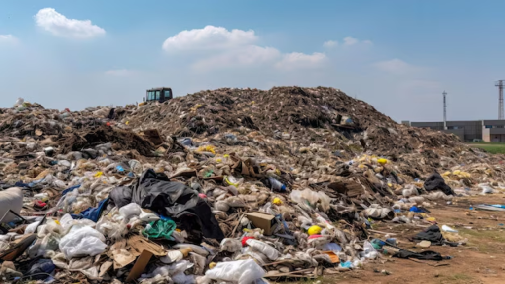 dumping area