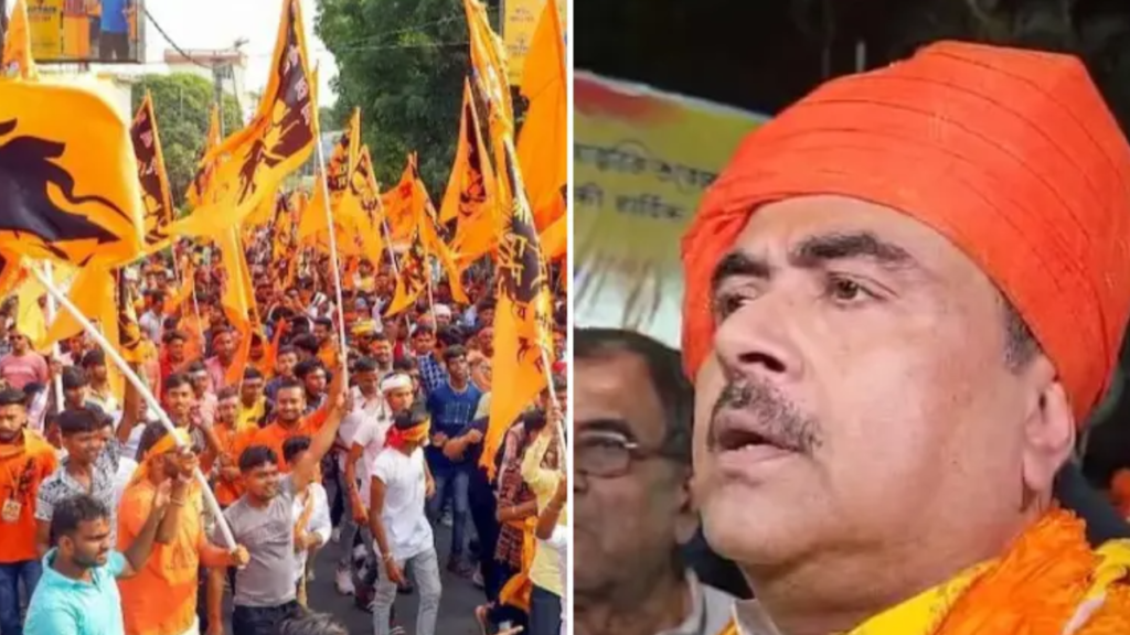 রাম নবমী উপলক্ষে অস্ত্র মিছিলের