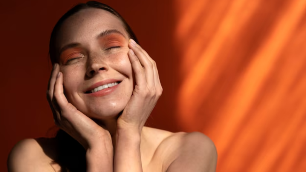 glowing skin