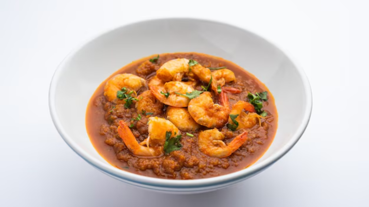 bhaja moshlay chingri recipe