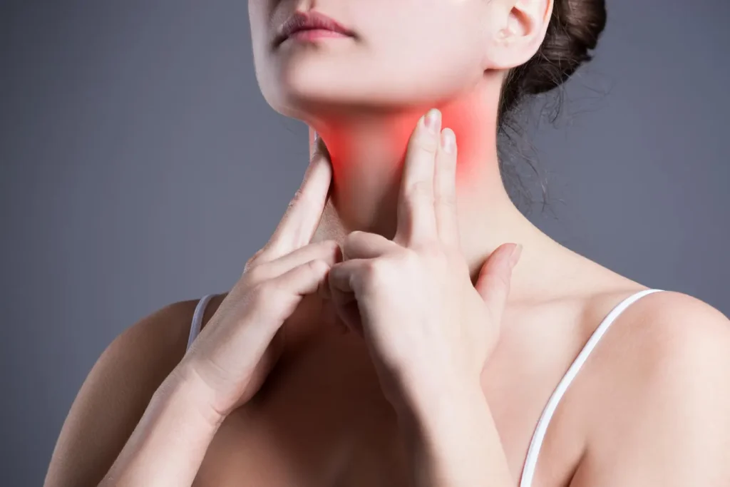 'Razor blade' sore throat