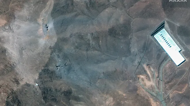 Iran Fordow Bomber strike nuclear site