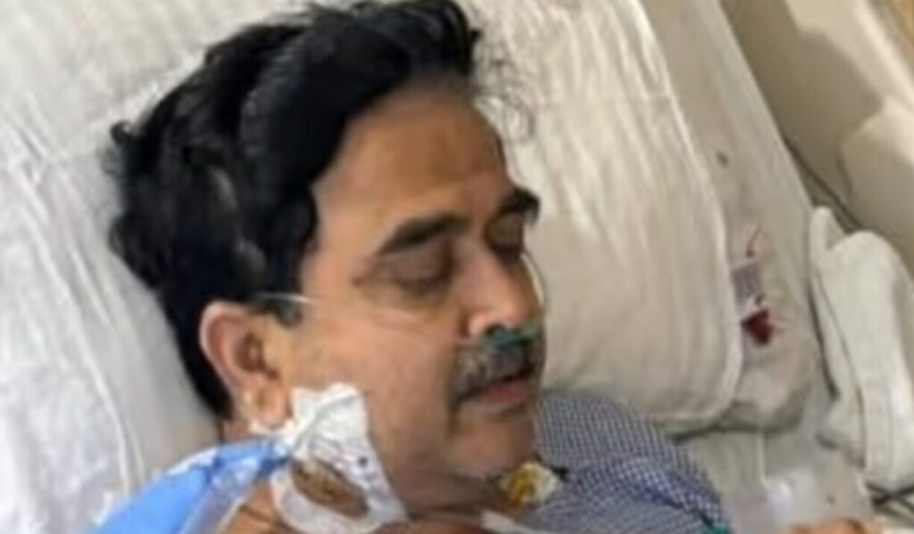 Ex justice MP Abhijit Ganguly acute pancreatitis