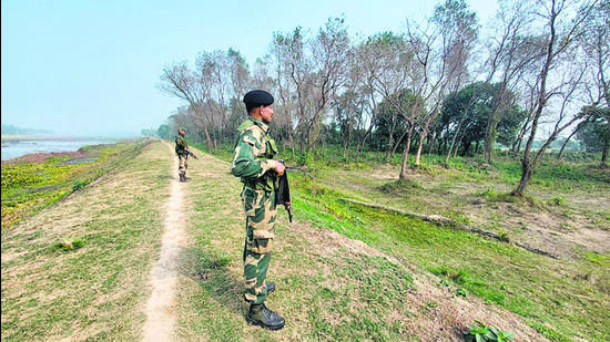 West Bengal border fencing