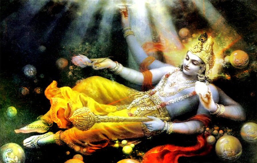 Lord Vishnu Navagraha