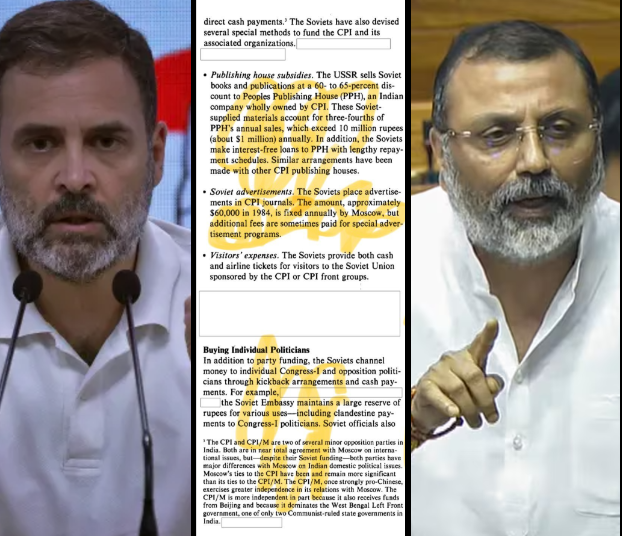 Nishikant Dubey CIA Congress