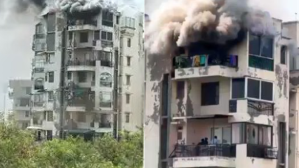 Delhi high-rise fire accident