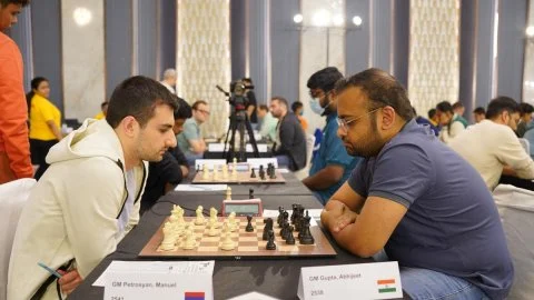 Delhi Open Chess: Mihail Nikitenko joins Abhijeet Gupta at top after Round 8
