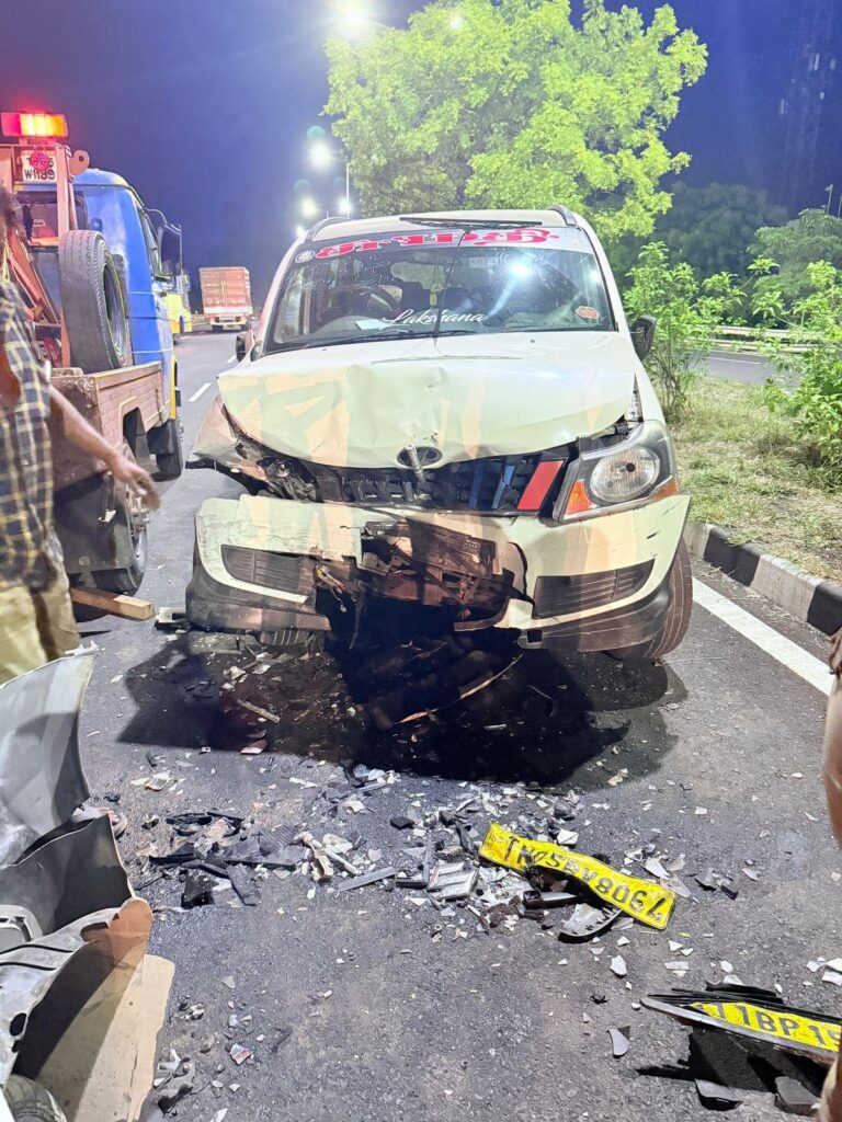 Pregnant woman, father die as drunk driver taxi driver crashes into car in Chennai