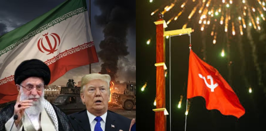 indian marxist party support Iran