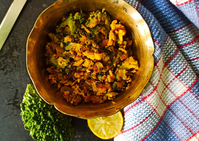 মাছের দিম দিয়ে করলা ভাজা খেতে ভারি মজা