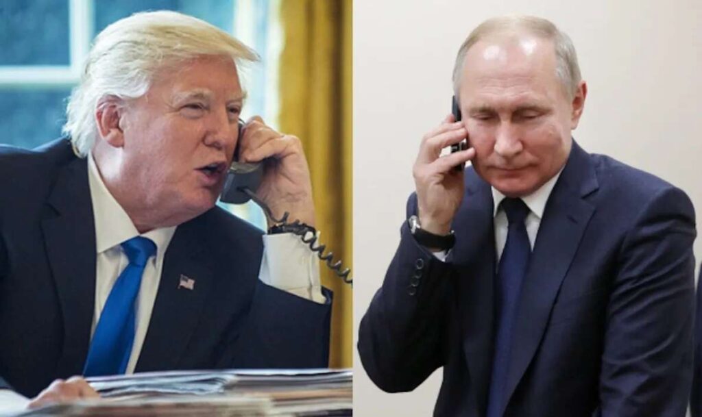 Trump Putin Ukraine Iran calls