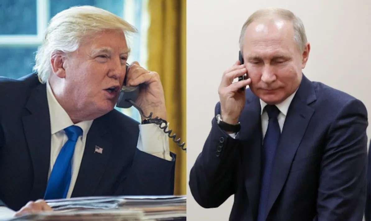 Trump Putin Ukraine Iran calls