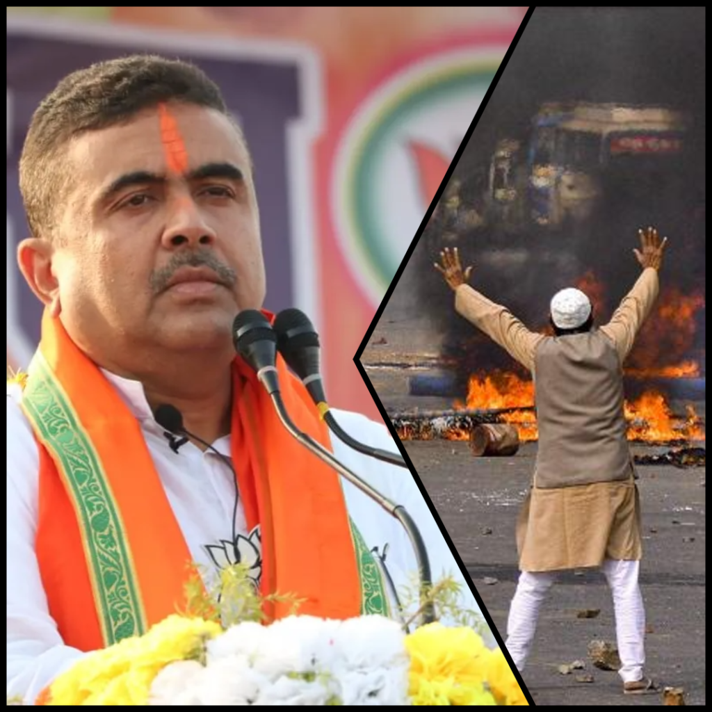 Bauria violence Suvendu Adhikari BJP