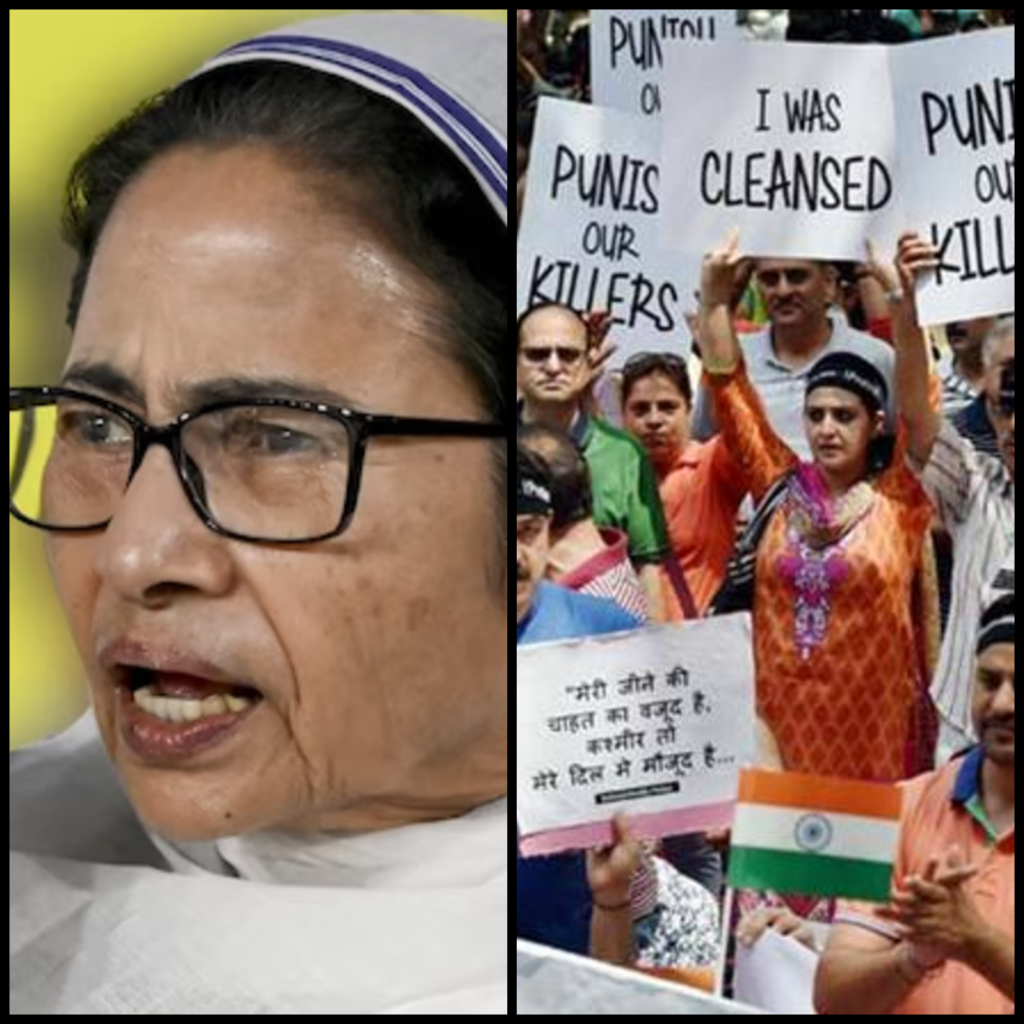 Kashmir black day : Mamata vs BJP