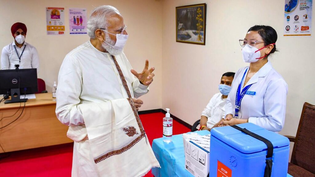 PM Modi Doctor's day