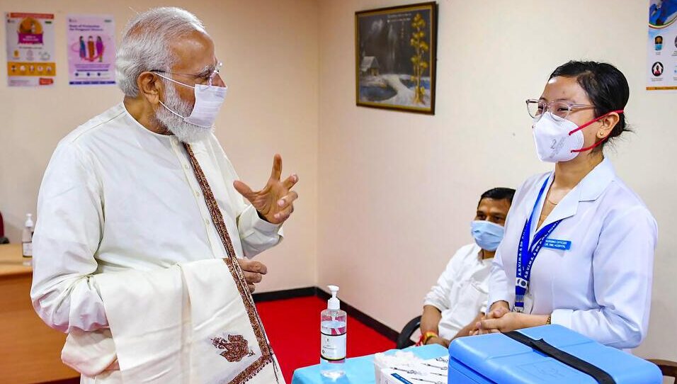 PM Modi Doctor's day