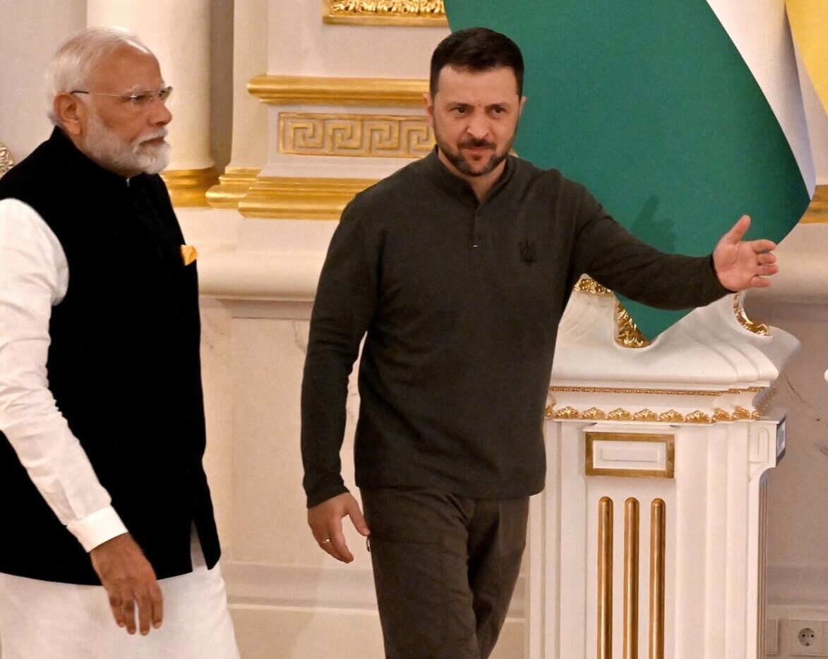 PM Modi and Zelensky