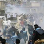 POJK terrorist funeral protests