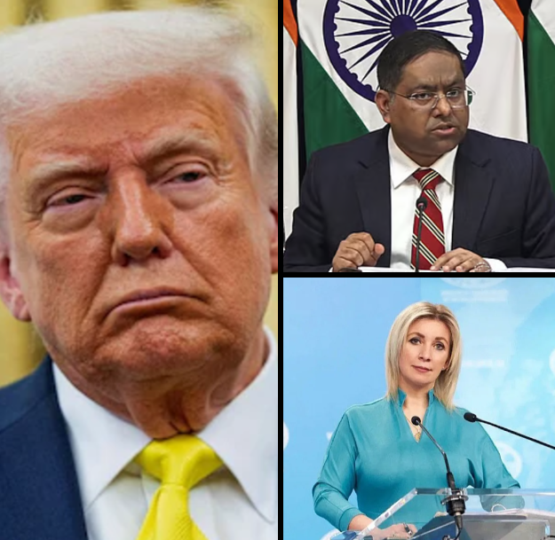 Reciprocal tariff protest India Russia