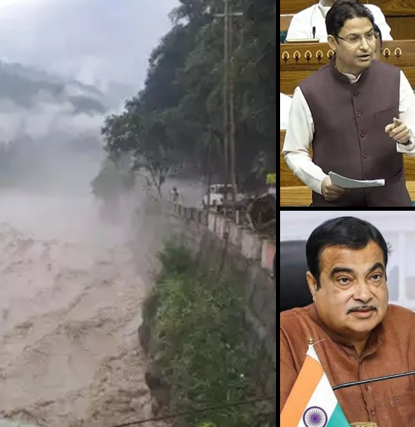 NH10 damage issue MP Raju Bista Nitin Gadkari