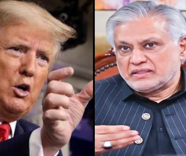 Trump Ishaq Dar counter claims