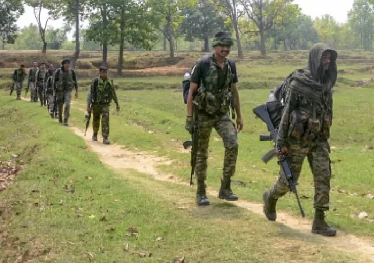 naxals eliminated by crpf troops