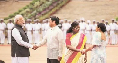 PM Modi President Murmu President Philippines and first lady