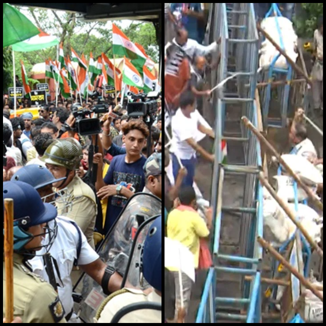 Nabanna Avijaan FIR lodged against BJP