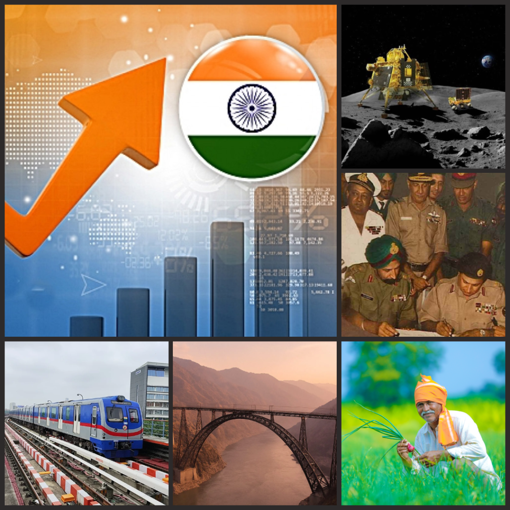 Indian achievement in 79 years of Independence